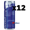 RED BULL THE BLUE EDITION (Goût myrtille) 25cl X 12, ENRGY DRINK, Boite métal