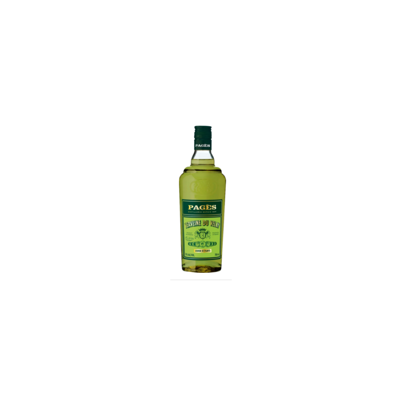 LIQUEUR VERVEINE VELAY VERTE 70cl 55°, LIQUEUR PAGES