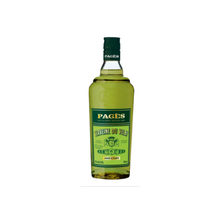 LIQUEUR VERVEINE VELAY VERTE 70cl 55°, LIQUEUR PAGES