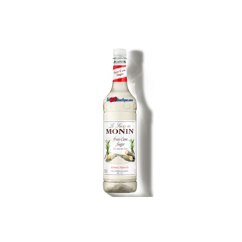 SIROP SUCRE DE CANNE MONIN 1Litre, Bouteille plastique recyclable
