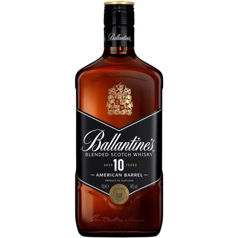 WHISKY BALLANTINE'S 10 ANS D'AGE 70cl 40°, BLENDED SCOTCH WHISKY