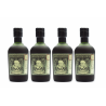 4 MIGNONNETTES DIPLOMATICO RESERVA EXCLUSIVA 5cl 40°, Rhum Brun Vénézuela