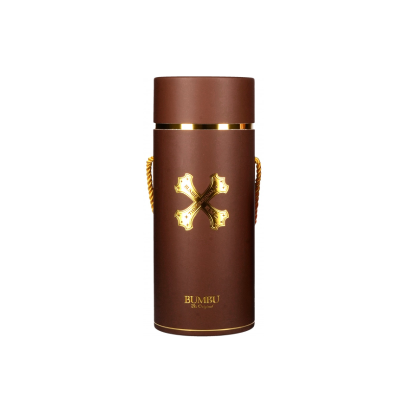 ETUI CANISTER RHUM BRUN BUMBU 70cl, VENDU SANS BOUTEILLE