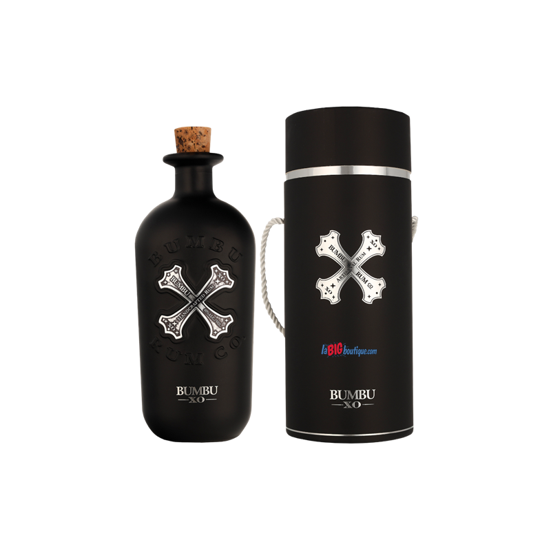 RHUM BRUN BUMBU XO 70cl 40°, AVEC ETUI CANISTER