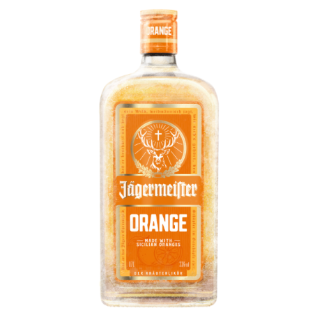 JAGERMEISTER ORANGE 70cl 33°, Bouteille verre perdu