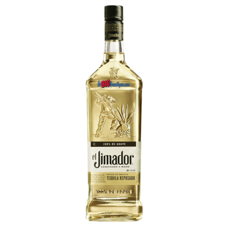 TEQUILA EL JIMADOR REPOSADO 70cl 38°, MEXICO, vieillissement 2 mois en fût de chêne.