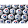 CAPSULE PASTIS 51 DE BOUTEILLE 1 LITRE, POUR DECO, BRICOLAGE...