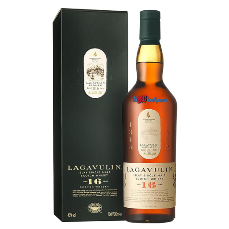 WHISKY LAGAVULIN 16 ANS 70cl 43°, AVEC ETUI