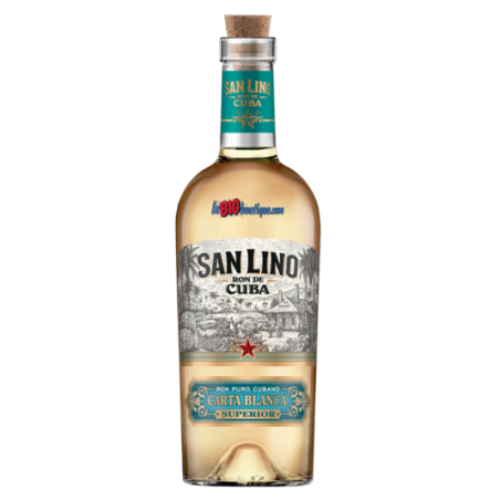 RHUM BLANC SAN LINO CARTA BLANCA SUPERIOR 70cl 40° , RON DE CUBA