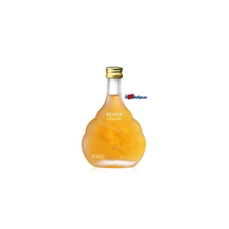 MIGNONNETTE LIQUEUR DE COGNAC VANILLE MEUKOW 5cl 30°