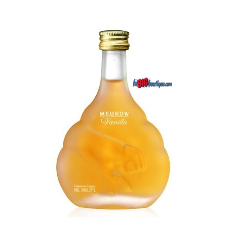 MIGNONNETTE LIQUEUR DE COGNAC VANILLE MEUKOW 5cl 30°