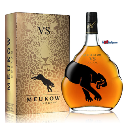 COGNAC MEUKOW VS 70cl 40°, AVEC ETUI, AOP