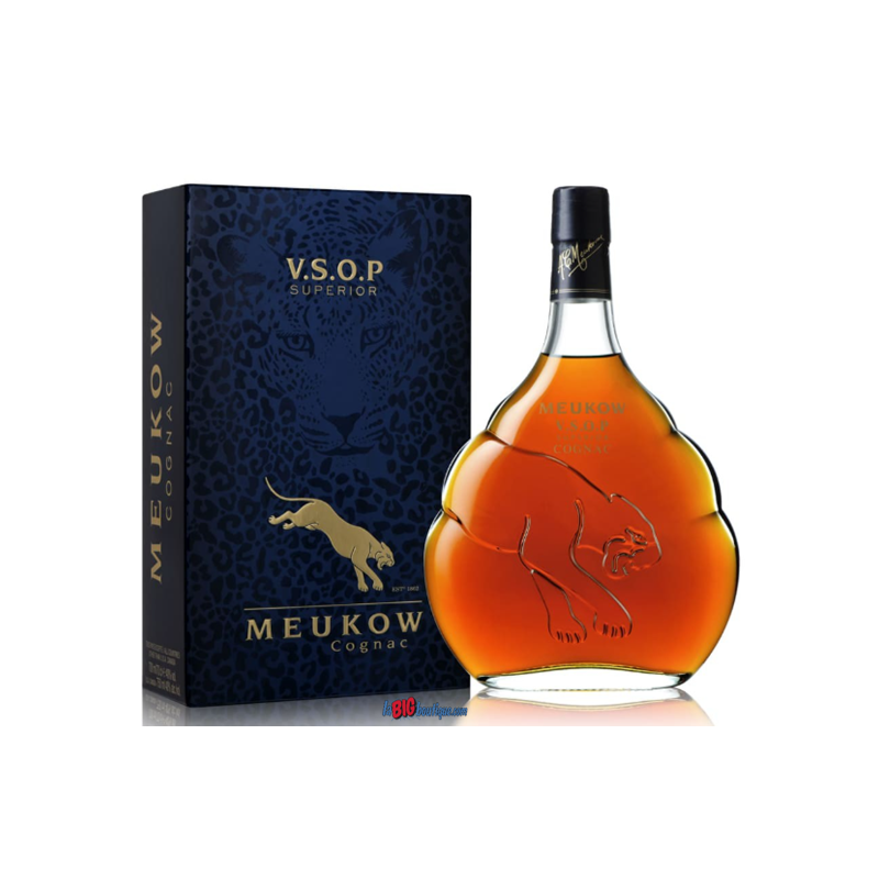 COGNAC MEUKOW VSOP SUPÉRIOR 70cl 40°, AVEC ETUI