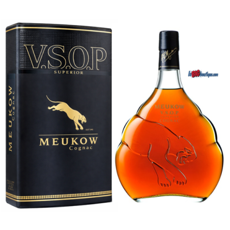 COGNAC MEUKOW VSOP SUPÉRIOR 70cl 40°, AVEC ETUI METAL