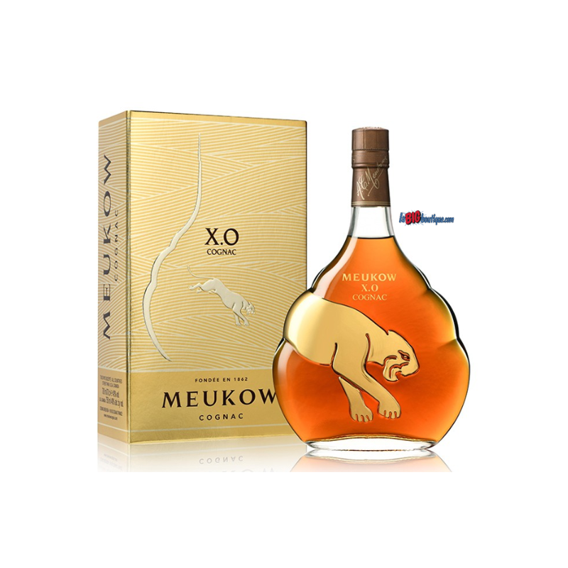 COGNAC MEUKOW XO 70cl 40°, AVEC ETUI