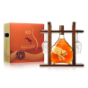 COGNAC MEUKOW XO 70cl 40°, RACK BOIS 2 VERRES ET ETUI