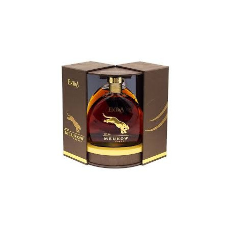 COGNAC MEUKOW EXTRA 70cl 40°, COFFRET LUXUEUX AVEC MIROIR