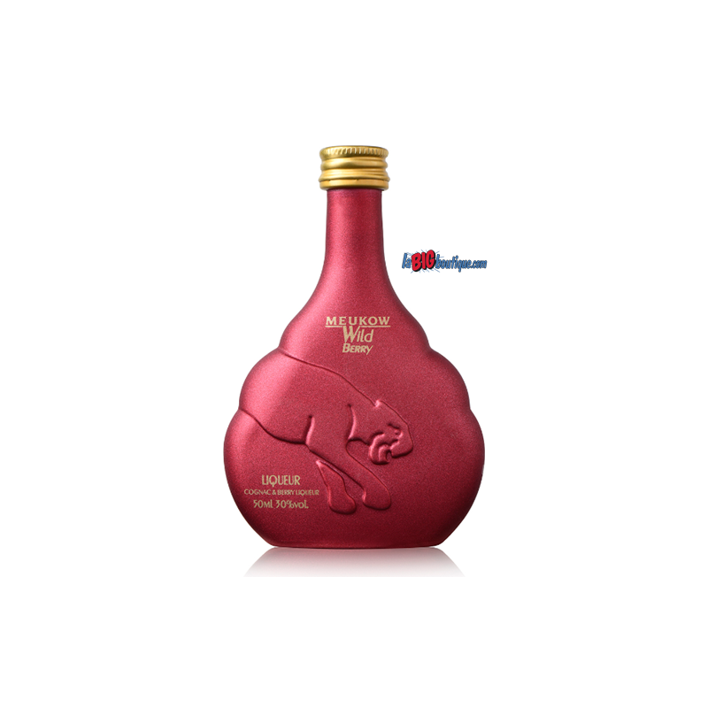 MIGNONNETTE LIQUEUR DE COGNAC WILD BERRY MEUKOW 5cl 30°