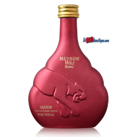 MIGNONNETTE LIQUEUR DE COGNAC WILD BERRY MEUKOW 5cl 30°