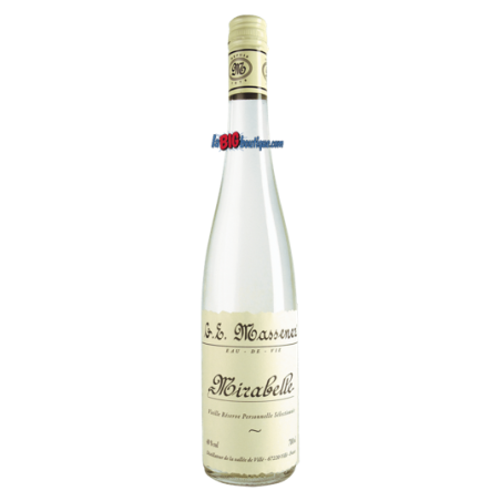 EAU DE VIE MIRABELLE 70cl 40°, DISTILLERIE MASSENEZ, VRP