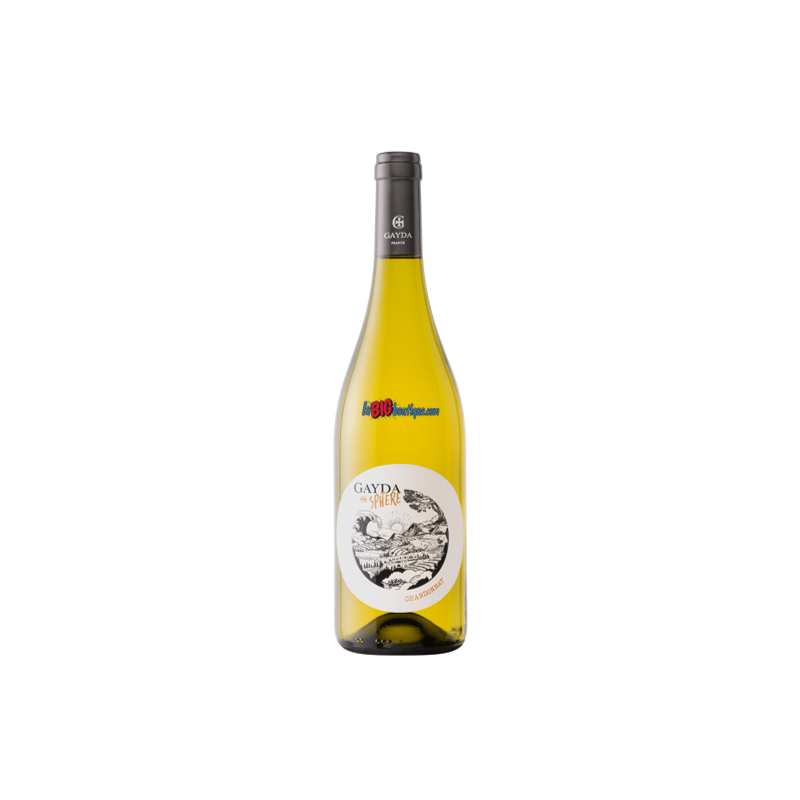 VIN BLANC CHARDONNAY "GAYDA-SPERE" 75cl 13,5° 2025, DOMAINE GAYDA, IGP, Pays d'oc
