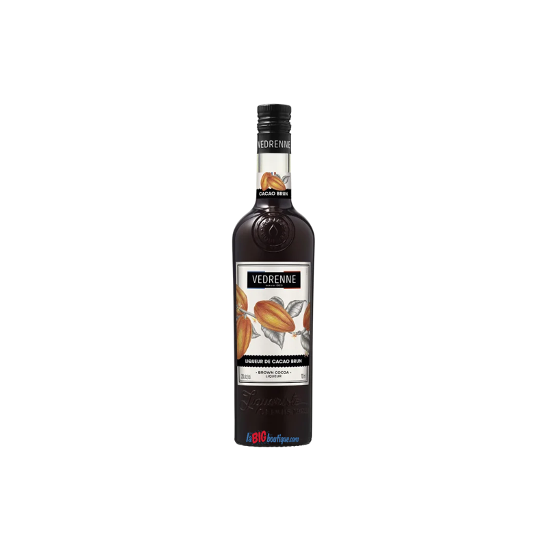LIQUEUR CACAO BRUN VEDRENNE 70cl 25°