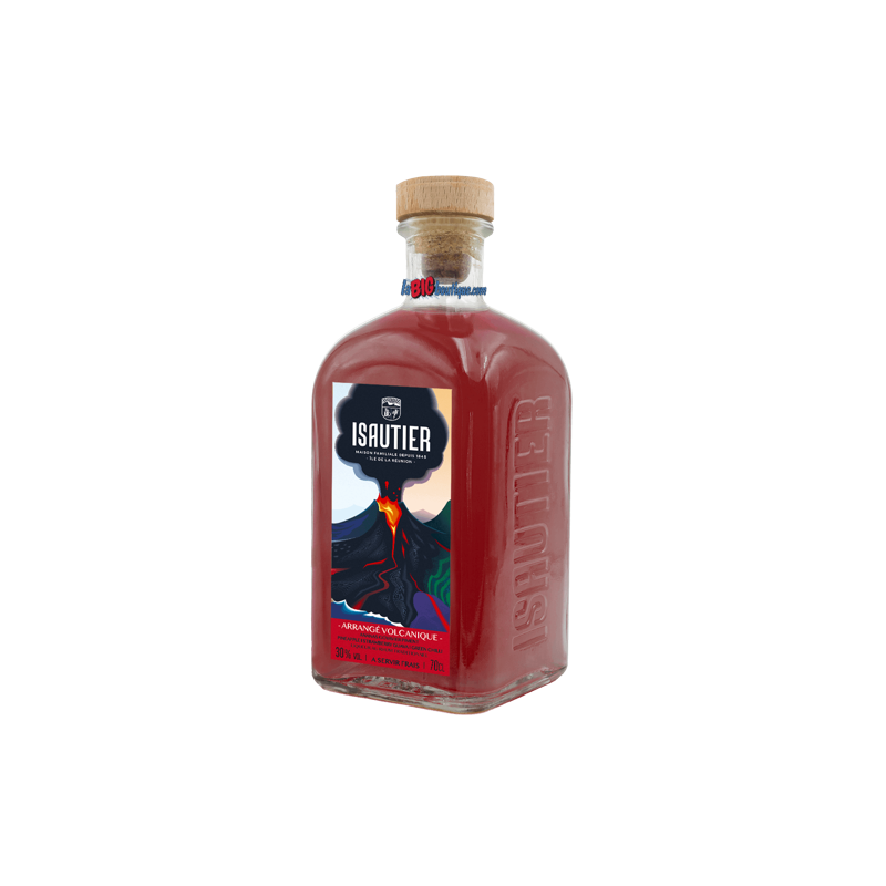 LIQUEUR DE RHUM ISAUTIER FRESQUE VOLCANIQUE 70cl 30°