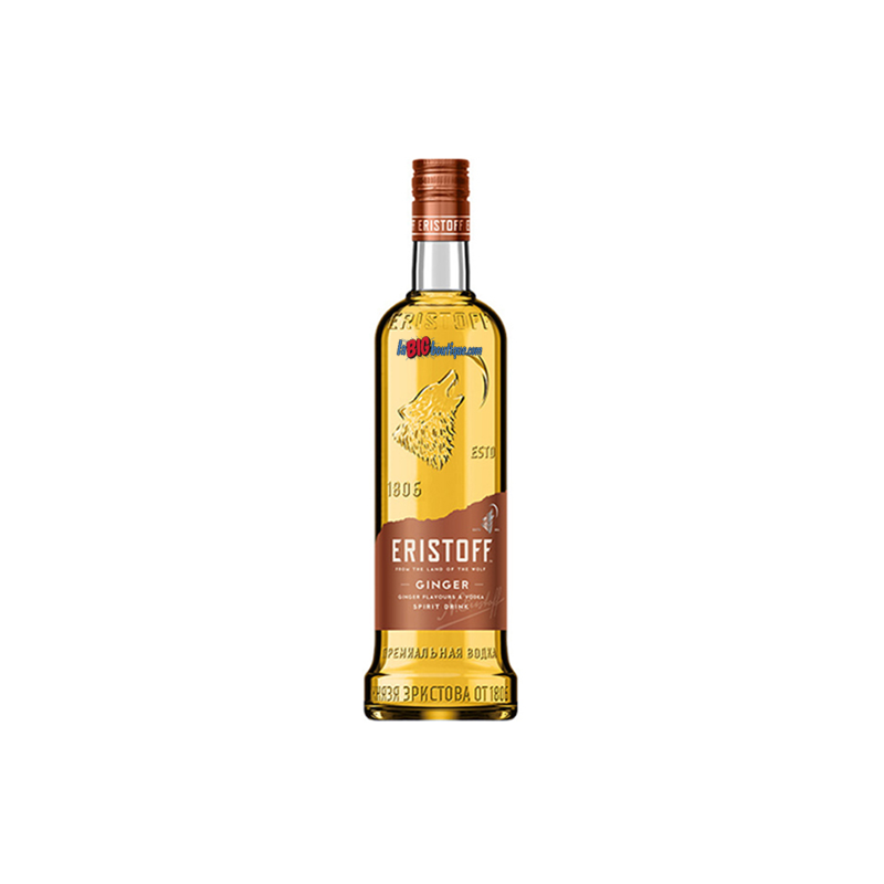 VODKA ERISTOFF GINGER 70cl 18°