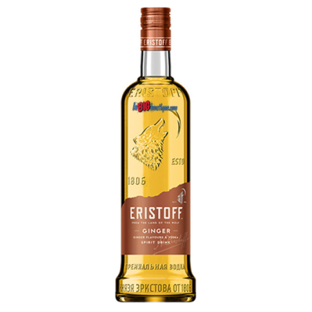VODKA ERISTOFF GINGER 70cl 18°