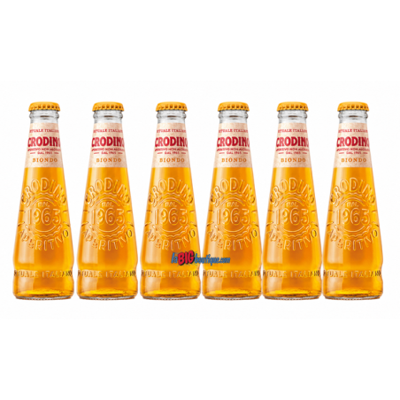 CRODINO APERITIVO 6 X 17,5cl 0°, APERITIF ITALIEN SANS ALCOOL