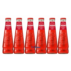 CRODINO ROSSO APERITIVO 6 X 17,5cl 0°, APERITIF ITALIEN SANS ALCOOL