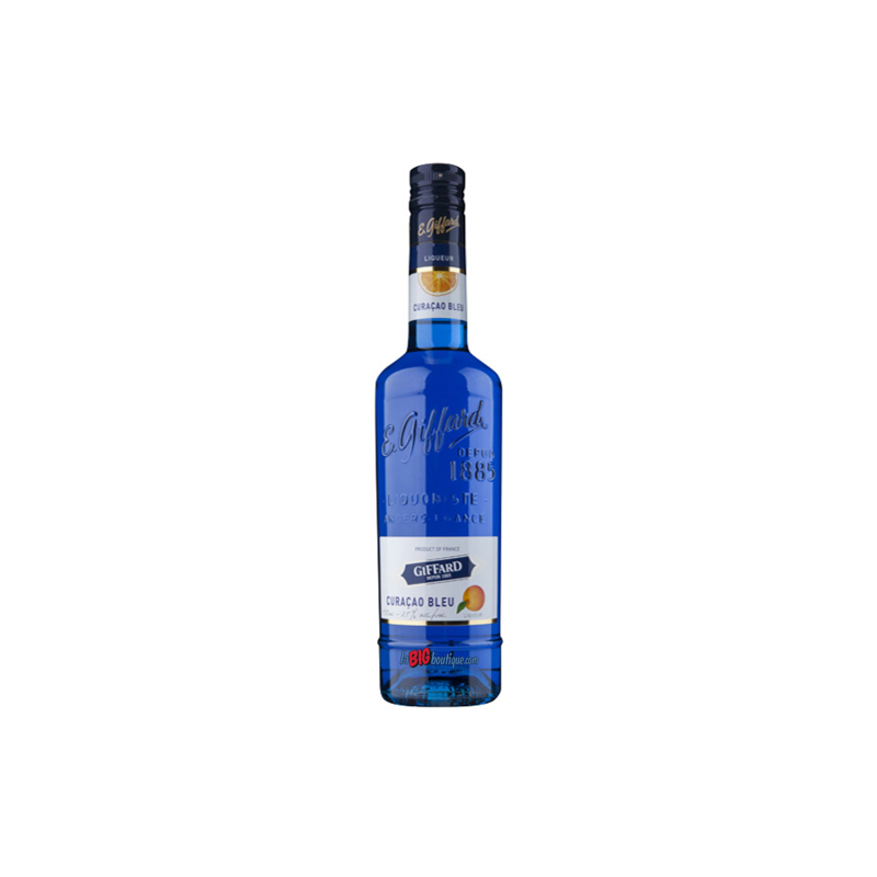 LIQUEUR DE CURAÇAO BLEU GIFFARD 50cl 25°
