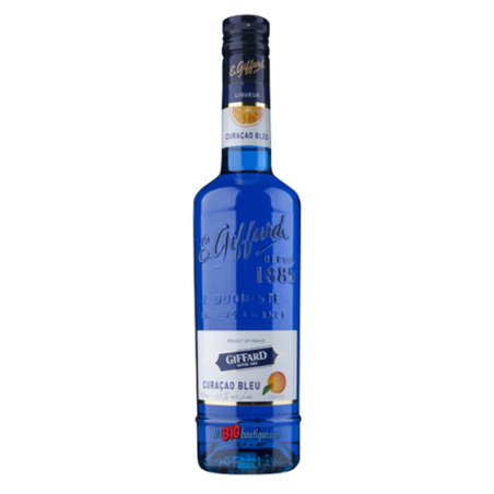 LIQUEUR DE CURAÇAO BLEU GIFFARD 50cl 25°