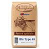 FARINES A PAIN BLÉ TYPE 65, SACHET 1Kg, du MOULIN DE HURTIGHEIM D'ALSACE