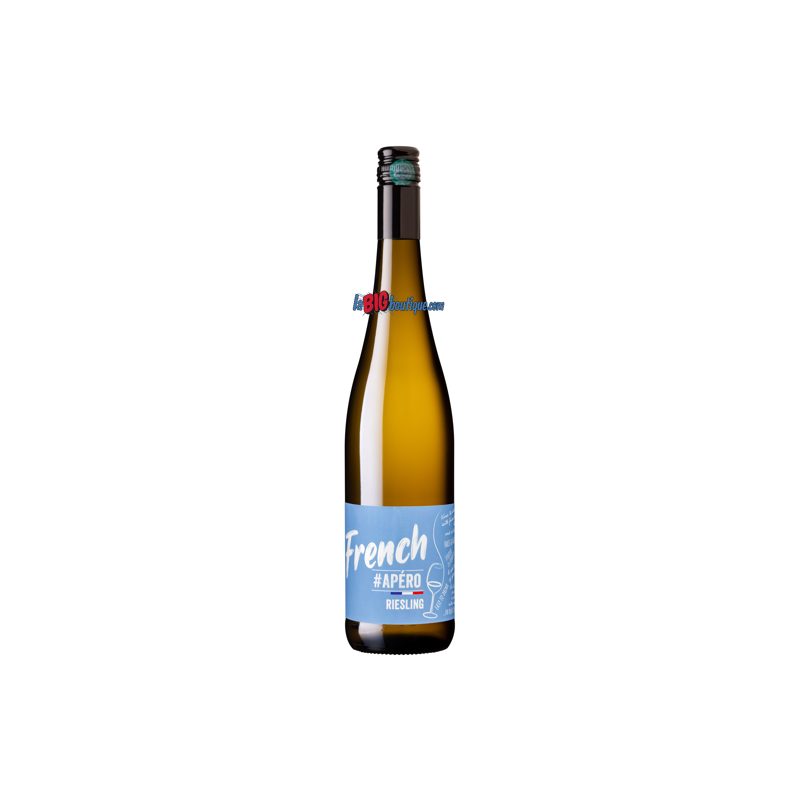VIN BLANC FRENCH APERO RIESLING 75cl 11,5° 2025, CAVE DU VIEIL ARMAND, BIO - AOC