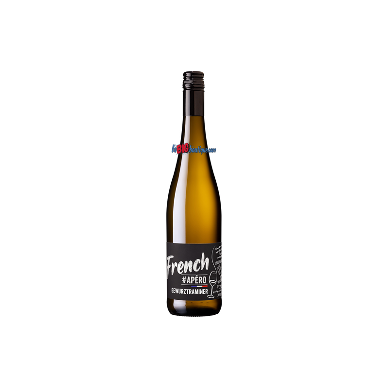 VIN BLANC FRENCH APERO GEWURZTRAMINER 75cl 12,5° 2025, CAVE DU VIEIL ARMAND, BIO - AOC