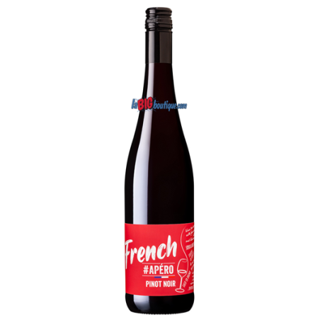 VIN PINOT NOIR FRENCH APERO 75cl 12,5° 2025, CAVE DU VIEIL ARMAND, BIO - AOC