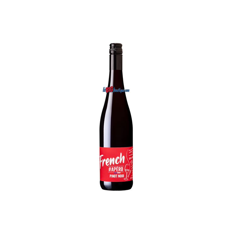 VIN PINOT NOIR FRENCH APERO 75cl 12,5° 2025, CAVE DU VIEIL ARMAND, BIO - AOC