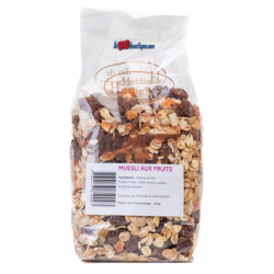 MUESLI AUX FRUITS, SACHET 300grs, du MOULIN DE HURTIGHEIM D'ALSACE