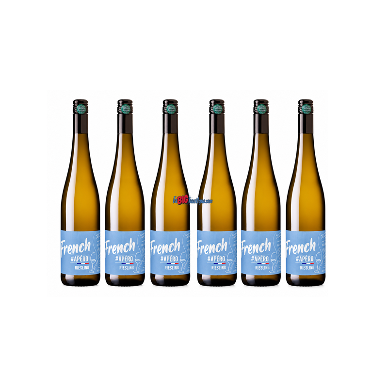 VIN BLANC FRENCH APERO "RIESLING" 6 x 75cl 11,5° 2025, CAVE DU VIEIL ARMAND, BIO - AOC