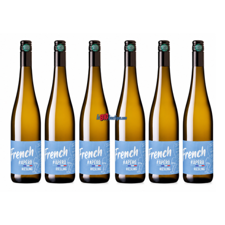 VIN BLANC FRENCH APERO "RIESLING" 6 x 75cl 11,5° 2025, CAVE DU VIEIL ARMAND, BIO - AOC