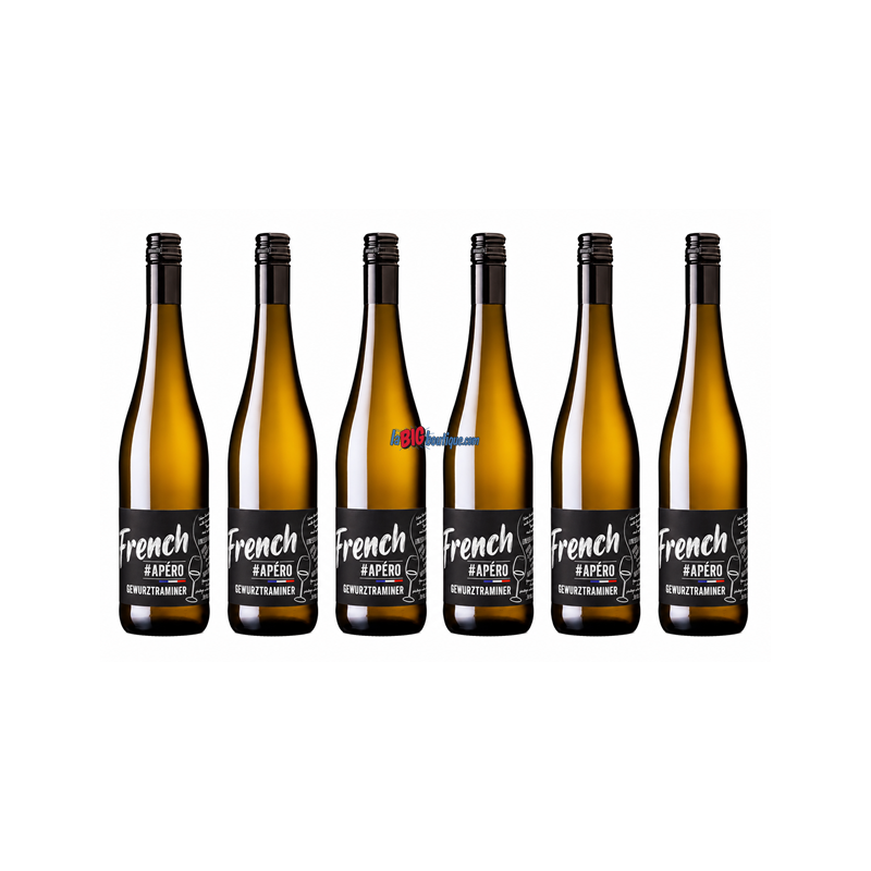 VIN BLANC FRENCH APERO GEWURZTRAMINER 6 x 75cl 12,5° 2025, CAVE DU VIEIL ARMAND, BIO - AOC