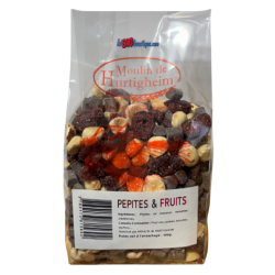 PÉPITES & FRUITS, SACHET 300grs, du MOULIN DE HURTIGHEIM D'ALSACE