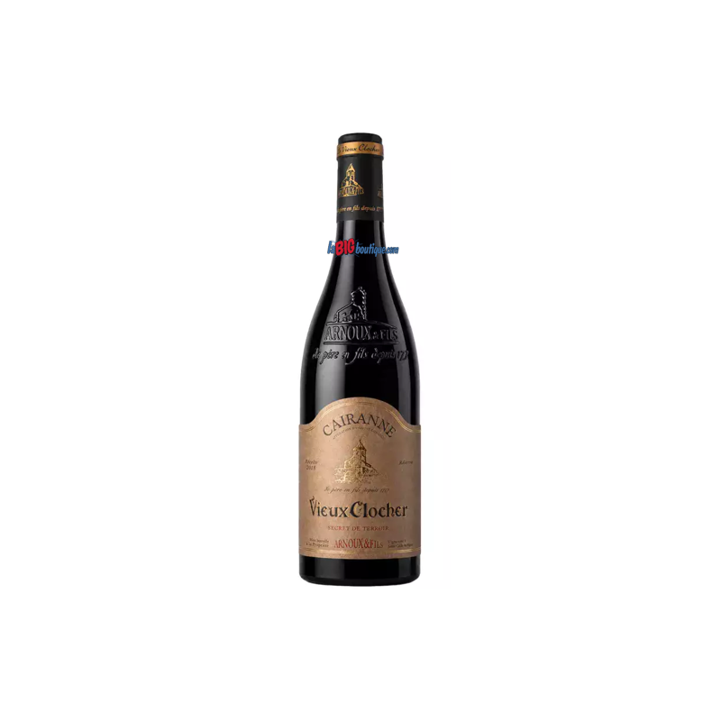 VIN ROUGE CAIRANNE Secret de Terroir 75cl 15° 2022, ARNOUX & FILS, Vallée du Rhone, AOC