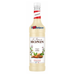 SIROP ORGEAT MONIN 1 Litre, Bouteille plastique recyclable
