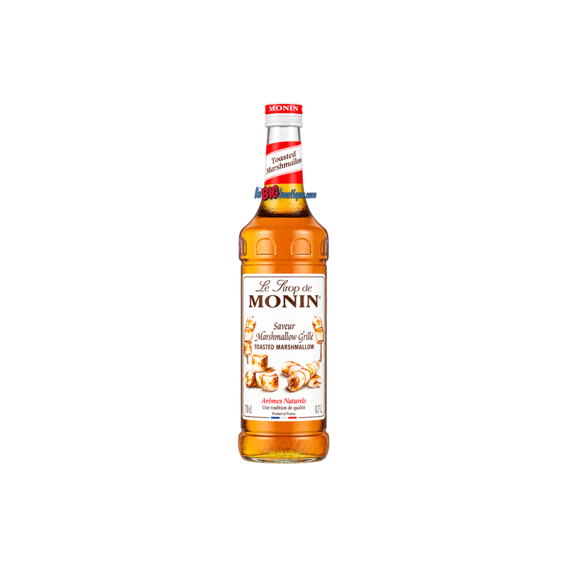 SIROP MONIN MARSHMALLOW GRILLÉ 70cl, Bouteille verre perdu