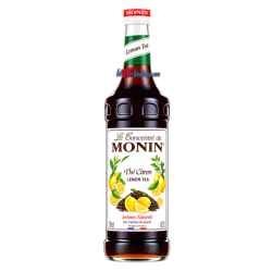 SIROP THÉ CITRON LE CONCENTRÉ DE MONIN 70cl, Bouteille verre perdu