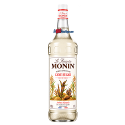 SIROP SUCRE DE CANNE MONIN 1 Litre, Bouteille verre perdu