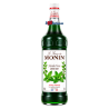 SIROP MENTHE VERTE MONIN 1 LITRE, Bouteille verre perdu