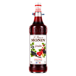 SIROP GRENADINE MONIN 1 LITRE, Bouteille verre perdu